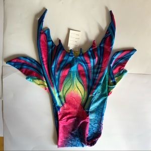 Mermaid Tail Multi Colour Size 10 Kids